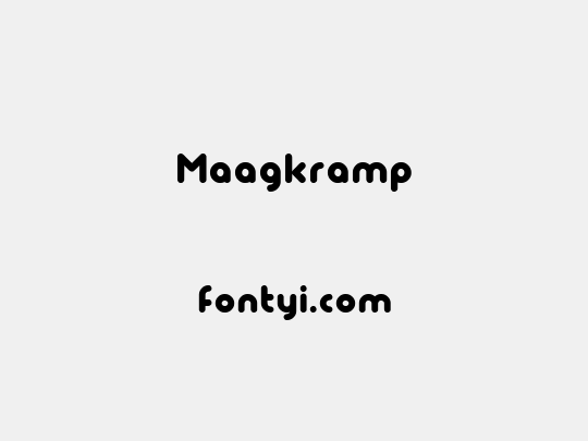 Maagkramp