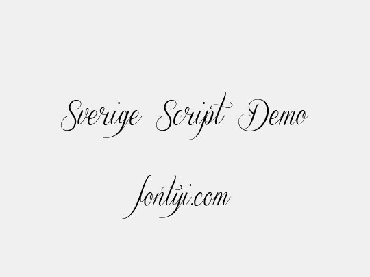 Sverige Script Demo