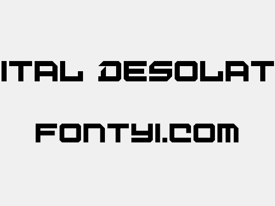 Digital Desolation