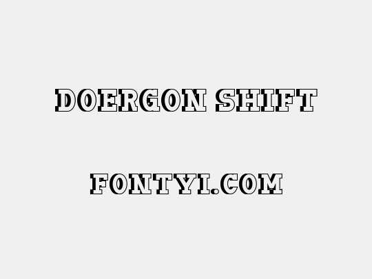 Doergon Shift