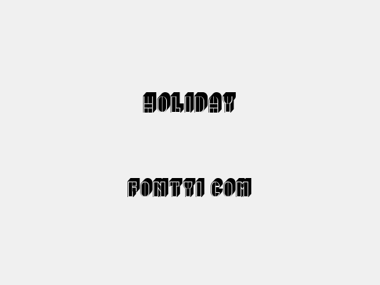 Holiday