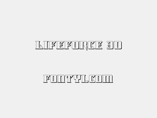 Lifeforce 3D