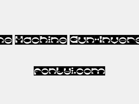 The Machine Gun-Inverse