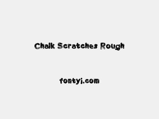 Chalk Scratches Rough