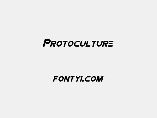 Protoculture