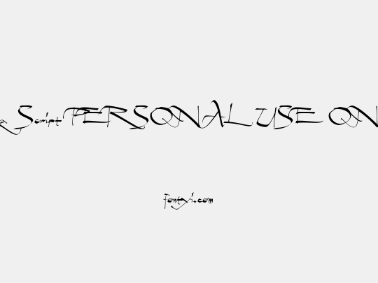 Geza Script PERSONAL USE ONLY