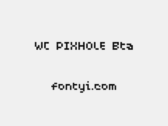 WC PIXHOLE Bta
