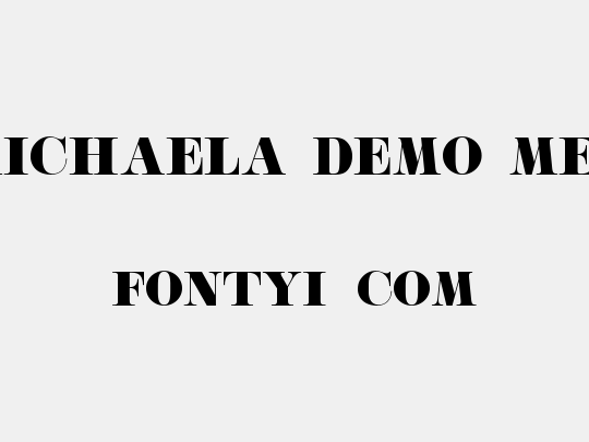 Michaela Demo Med