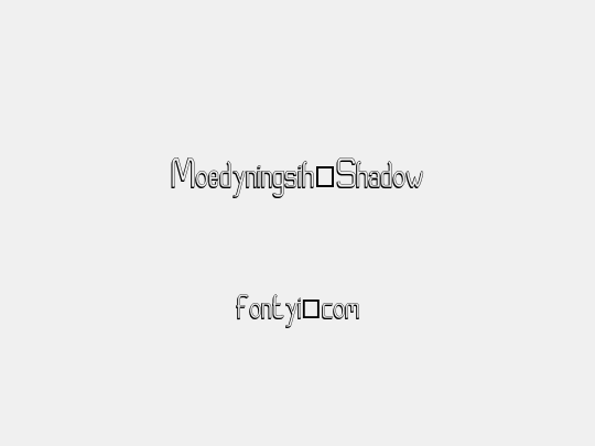 Moedyningsih_Shadow
