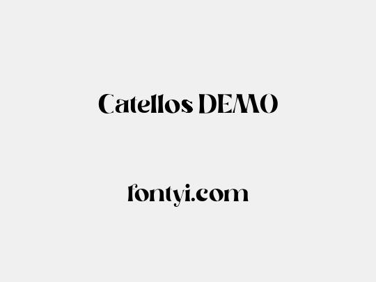 Catellos DEMO