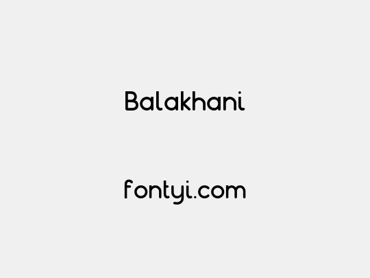 Balakhani