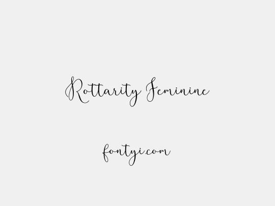 Rottarity Feminine