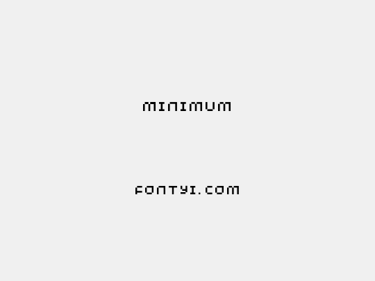 Minimum