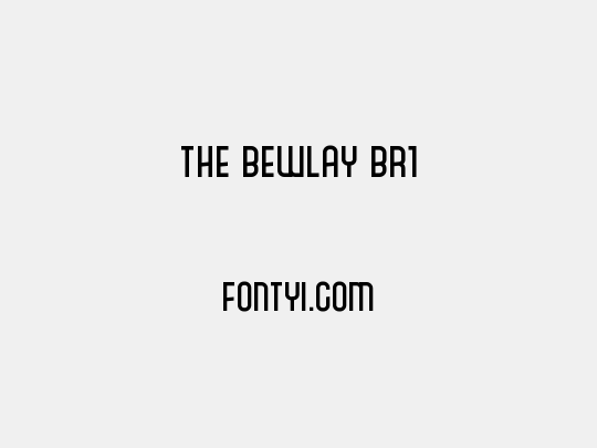 The Bewlay Br1