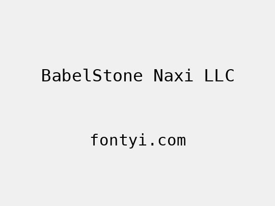 BabelStone Naxi LLC