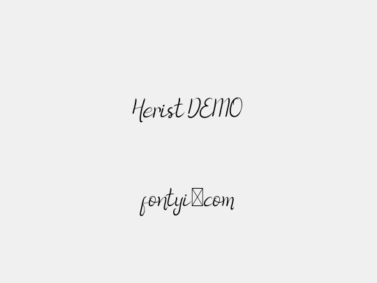 Herist DEMO