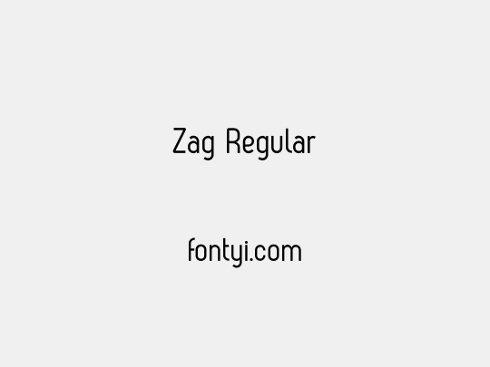 Zag Regular