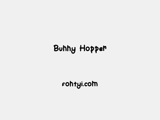 Bunny Hopper