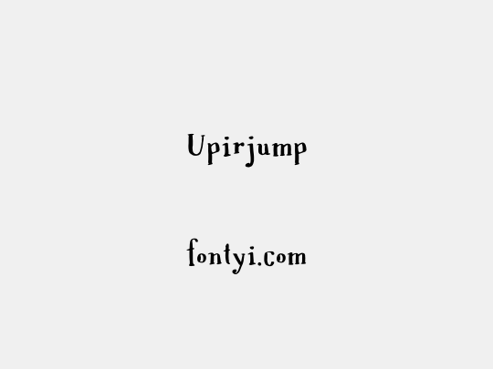 Upirjump