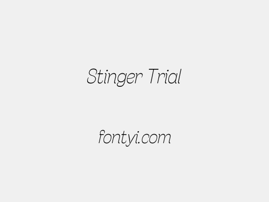 Stinger Trial