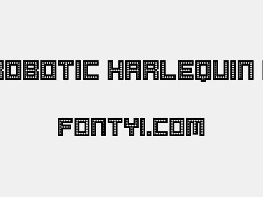 Robotic Harlequin II