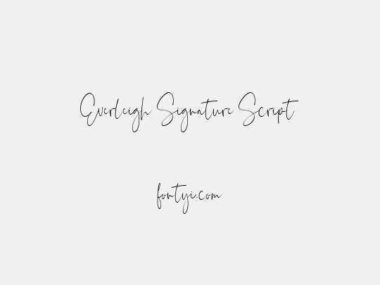 Everleigh Signature Script
