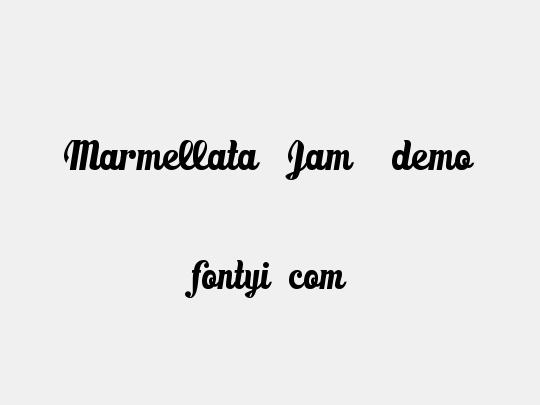 Marmellata (Jam)_demo