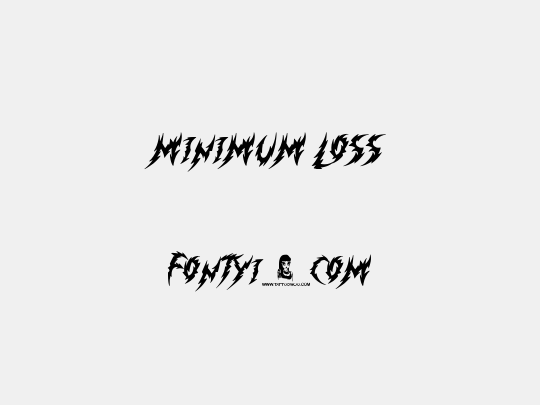 Minimum Loss