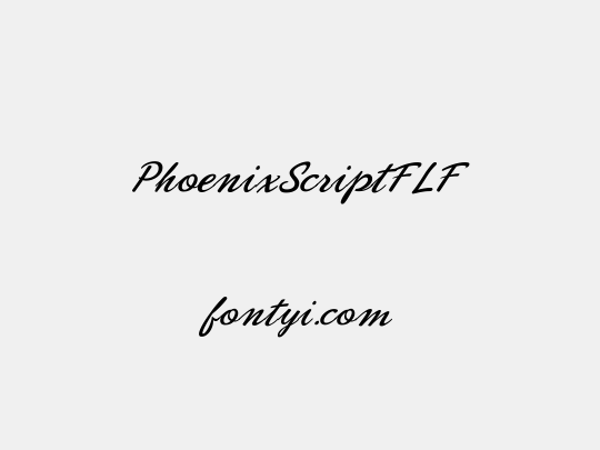 PhoenixScriptFLF