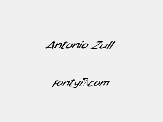 Antonio Zull