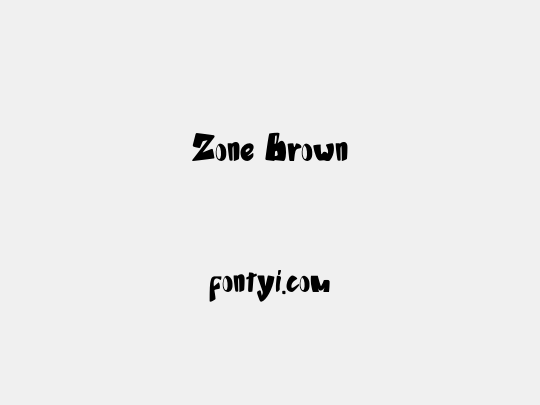 Zone Brown