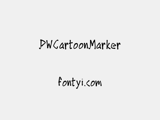 PWCartoonMarker