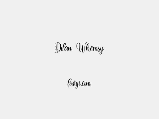 Dilan Whemsy