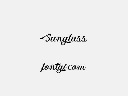 Sunglass