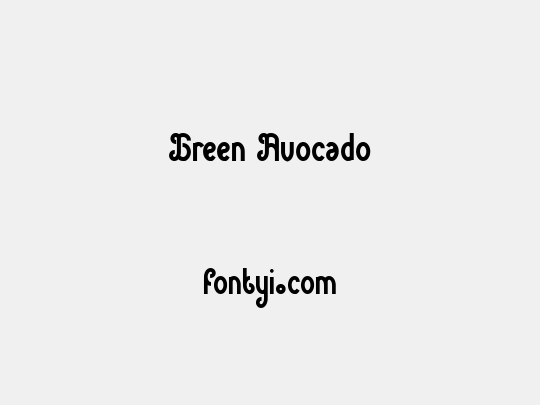 Green Avocado