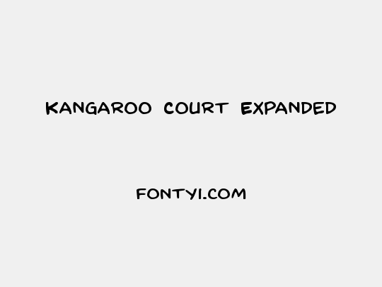 Kangaroo Court Expanded
