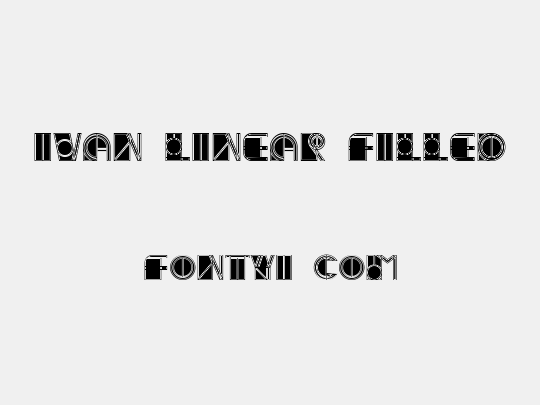 Ivan Linear Filled