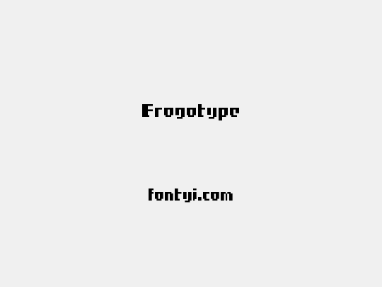 Frogotype