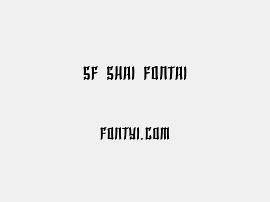 SF Shai Fontai