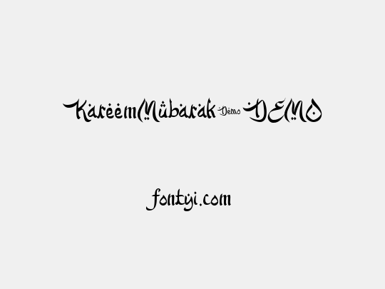 KareemMubarak-DEMO