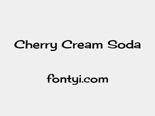Cherry Cream Soda
