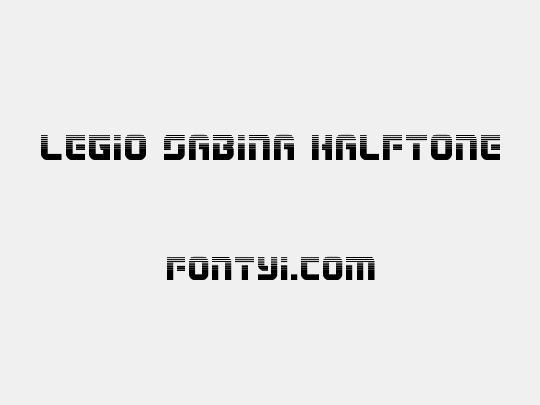 Legio Sabina Halftone