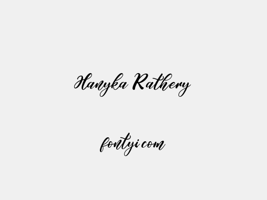 Hanyka Rathery