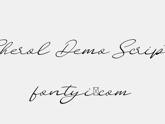 Cherol Demo Script