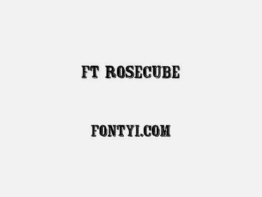 FT Rosecube