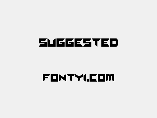 Suggested