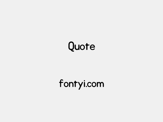 Quote