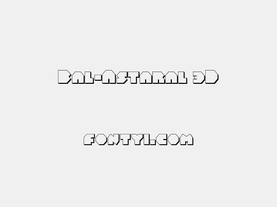 Bal-Astaral 3D