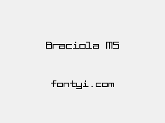 Braciola MS