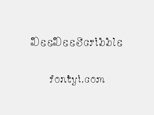 DeeDeeScribble